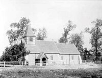 Saunderton parish church shortly after restoration